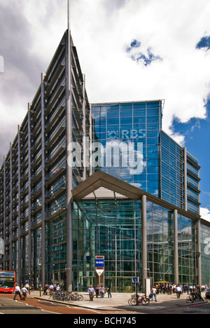 RBS - Royal Bank of Scotland, Bishopsgate, Hauptsitz, London, England, Vereinigtes Königreich Stockfoto