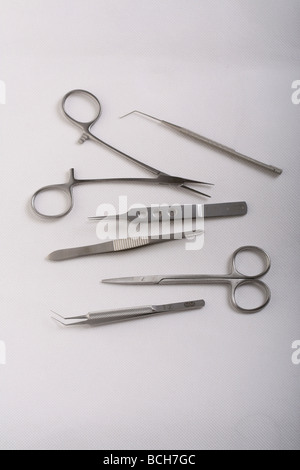 Chirurgische Instrumente "Sharps" Stockfoto