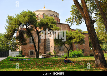 Kirche Hagia Irene Hagia Eirene im Topkapi-Palast Islanbul Türkei Stockfoto