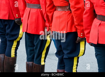 Kanadischen Mounties Montreal Kanada Stockfoto