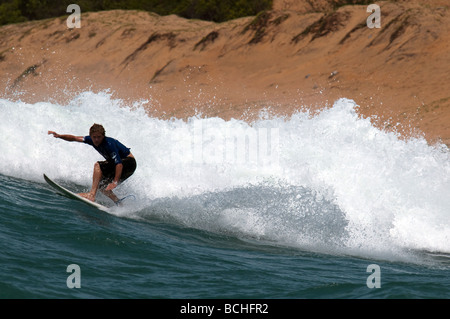 UK-Professional Surf Association (UKPSA) Arugam Bay Sri Lanka Champion der Champions International Finalist Mark Harris Stockfoto