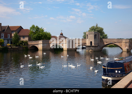 St. Leger Bridge Kapelle St Ives Cambridgeshire England Stockfoto