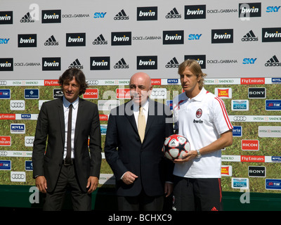 Milanello, AC Milan beginnen neue Saison mit dem neuen Mister Leonardo Stockfoto