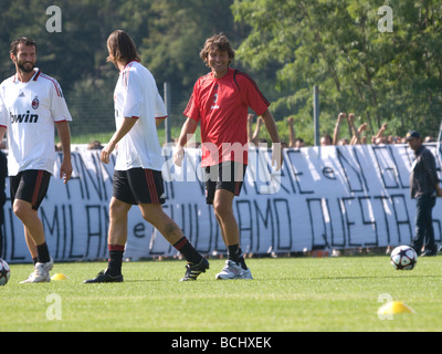 Milanello, AC Milan beginnen neue Saison mit dem neuen Mister Leonardo Stockfoto