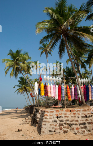 Anjuna wöchentliche Hippie-Flohmarkt Goa Indien Stockfoto