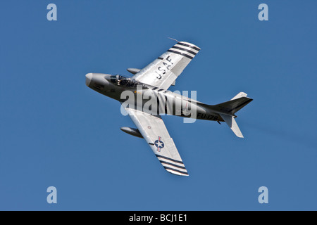 North American F-86A Sabre in Old Warden Stockfoto