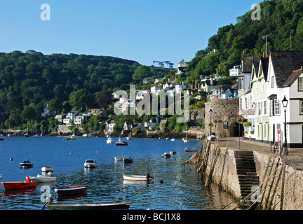 die historischen Bayards Cove am Dartmouth in Devon, Großbritannien Stockfoto