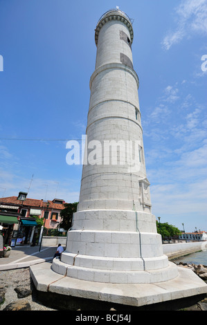 Leuchtturm, Murano, Venedig, Provinz Venedig, Veneto, Italien Stockfoto