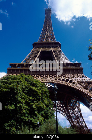 Eiffelturm Paris Frankreich Stockfoto