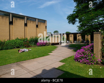 Außerhalb der Junior gemeinsamen Raum St. Catherines College der Oxford University Stockfoto