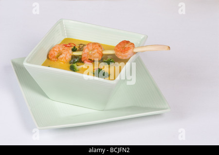 Curry-Suppe Stockfoto