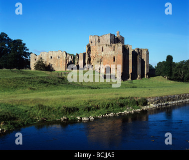 Die Ruinen von Brougham Castle in der Nähe von Penrith Stockfoto