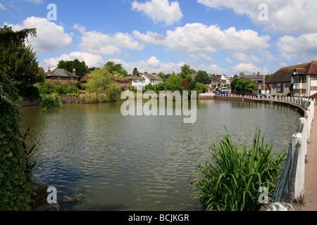 Lindfield Dorfteich Stockfoto