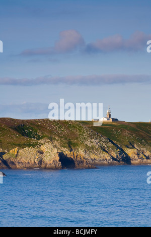 Leuchtturm, Pointe du Raz, Kap Sizun, Region Finistere, Bretagne, Frankreich, RF Stockfoto