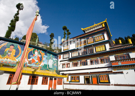 Indien, Westbengalen, Darjeeling, Druk Sangag Choeling Kloster bekannt als Dali-Kloster Stockfoto