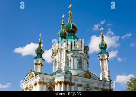 St. Andreas Kirche, Kiew, Ukraine, Ukraine Stockfoto