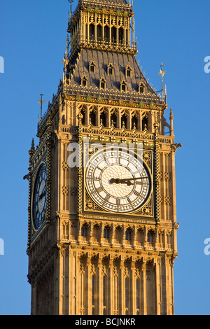 Big Ben, Houses of Glücksspielmarkts, London, England Stockfoto