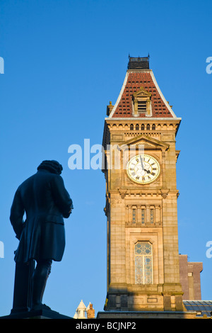 England, West Midlands, Birmingham, Museum und Kunstgalerie clocktower Stockfoto