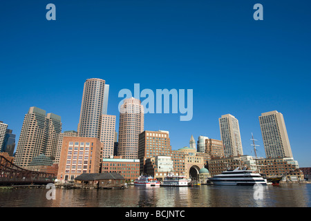 USA, Massachusetts, Boston, Rowes Wharf Stockfoto