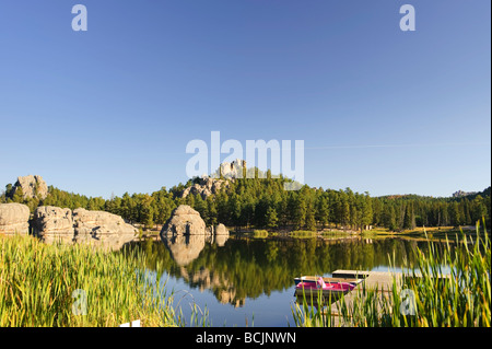 Sylvan Lake, Black Hills National Forest, Custer State Park in South Dakota Stockfoto