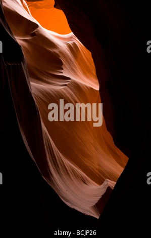 USA, Arizona, Seite, Antelope Canyon (oben) ein Slotcanyon Stockfoto