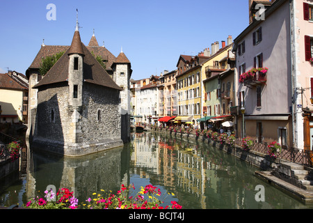 Palais de l ' Isle annecy Stockfoto