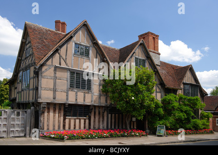 Ansicht von Halls Croft in Stratford Stockfoto