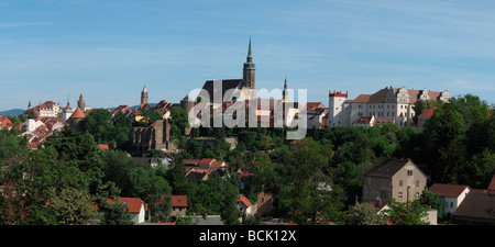 Sachsen Bautzen Skyline Deutschland Mai 09 Stockfoto