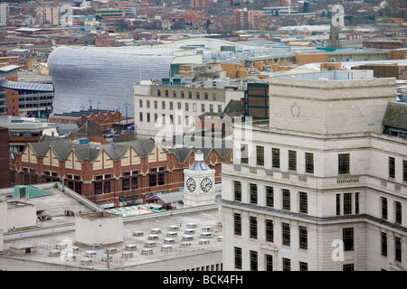 Ansicht von Colmore Reihe Finanzviertel in Birmingham, England, UK Stockfoto