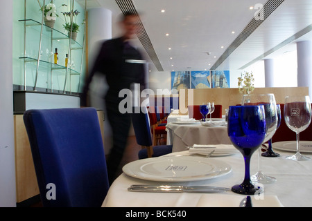 City Cafe im City Inn Birmingham in Brindleyplace Stockfoto