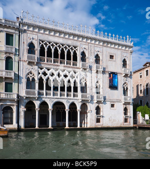 Venedig - die Ca'd ' Oro oder Golden house am Canal Grande einen Renaissance Palazzo einmal vergoldet auf ihrer Fassade Stockfoto