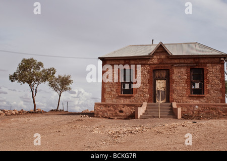 Verlassenes Haus im Silverton NSW Australia Stockfoto