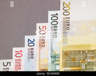 Euro-Banknoten Stockfoto