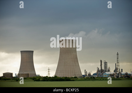 BP chemische Anlage Stockfoto