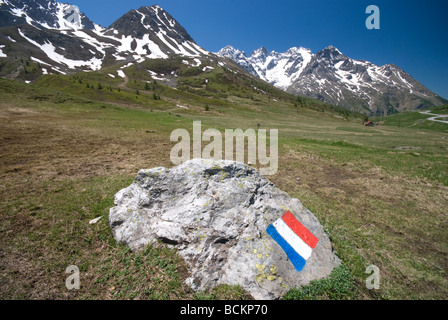 Am Rande des Nationalpark Ecrin, Südalpen, Frankreich anzeigen Stockfoto