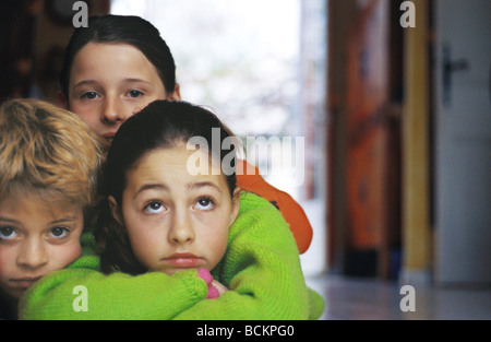 Drei Girls zusammen Stockfoto