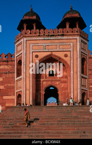 Indien Uttar Pradesh Fatehpur Sikri Stockfoto