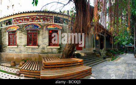 China Hong Kong Pak Tai Tempel in Wan Chai Stockfoto