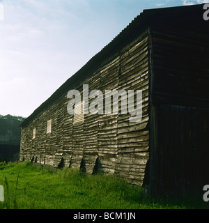 Holzbau, Außenansicht Stockfoto