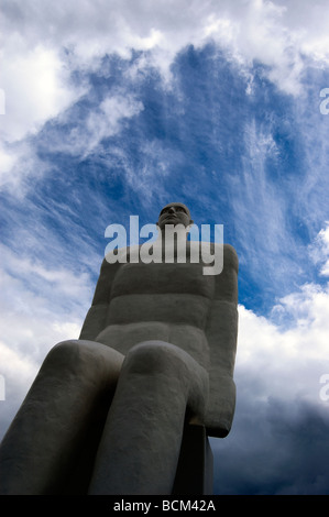 Männer am Meer Stockfoto