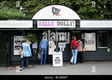 Open Air Theatre Box Office, Regents Park, London Stockfoto