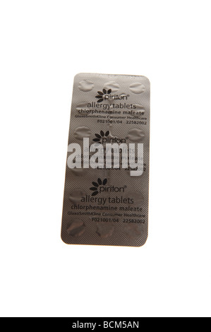 Anti-Histamin für Allergie und Insektenstiche Stockfoto