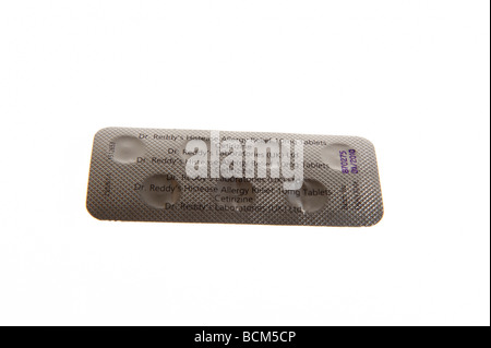 Anti-Histamin für Allergie und Insektenstiche Stockfoto