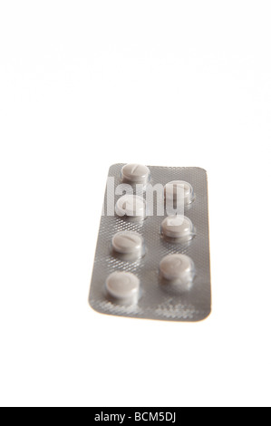 Anti-Histamin für Allergie und Insekt beißt Tabletten Stockfoto