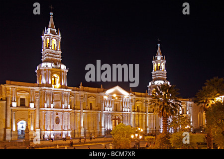 Kathedrale, Arequipa, Peru Stockfoto