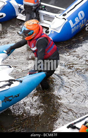 Zapcat Thundercat Motorboot Rennen. Plymouth Sound. Juli 2009 Royal Marines Commando Stockfoto