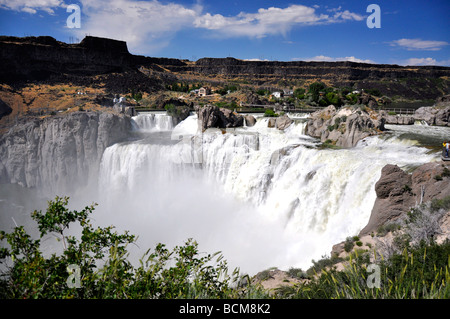 Shoshone fällt am Snake River in der Nähe von Twin Falls, Idaho Stockfoto