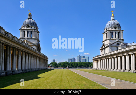 Old Royal Naval College Greenwich London Großbritannien Stockfoto