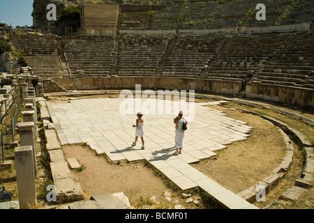 Das große Theater in antiken Ephesus Selçuk /, Türkei Stockfoto