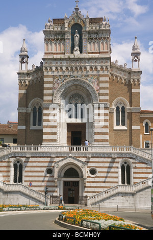 Kroatien Rijeka Kapuziner Kirche unserer lieben Frau von Lourdes Stockfoto